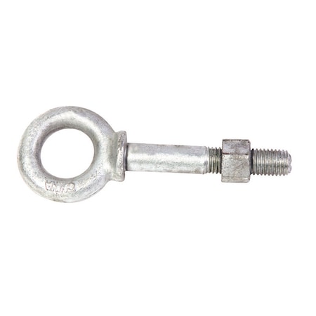 Baron Manufacturing Eye Bolt With Shoulder, Steel, Galvanized 22242
